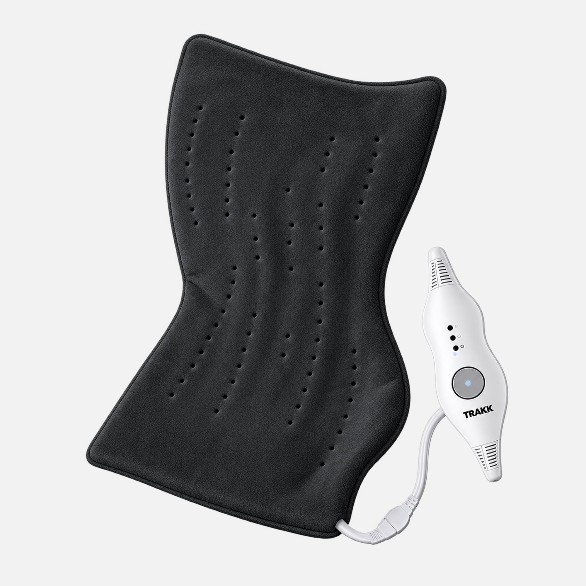 TRAKK Electric Heating Pad with Multiple Heat Settings, Fast Heating Technology, Ultra Soft Microplush Fabric, 12 x 24 Inch Extra Large Size, 1 Count