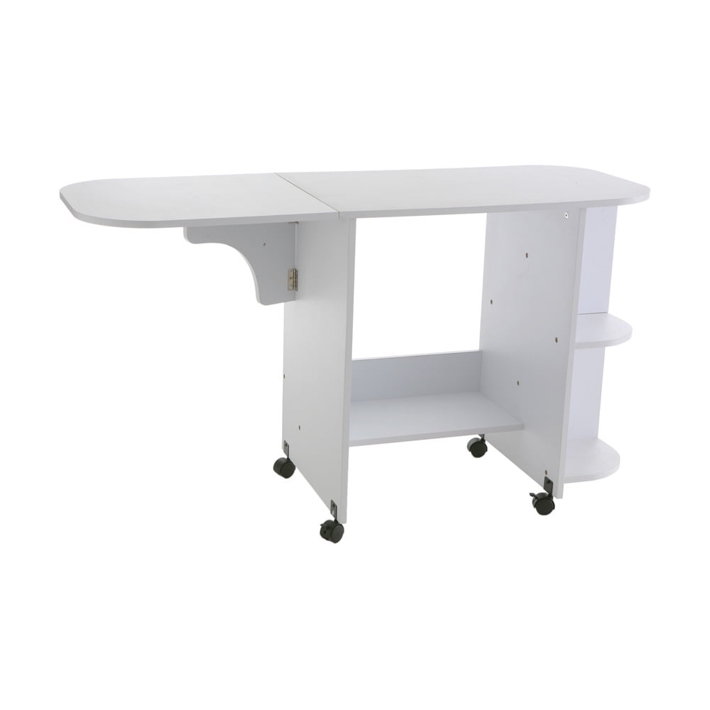 Southern Enterprises Expandable Rolling Sewing Table & Craft Station