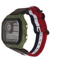 thumbnail image 3 of Reloj deportivo digital Jadeshay para hombre de Lona resistente al agua color Verde, 3 of 14