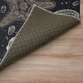thumbnail image 5 of Addison Rugs Indoor/ Outdoor Surfside Starfish Shells Washable Rug New Midnight - 5' x 7'6", 5 of 5