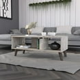 thumbnail image 3 of FM FURNITURE Oregon Coffee Table Light Gray  Engineered Wood, 3 of 3