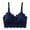 Blue, variant on Women's Lace Bralette Soft Wirefree Bra