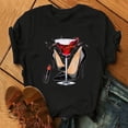 thumbnail image 2 of T-Shirt à Manches Courtes Décontracté pour Femmes d'Été à Imprimé Quotidien, 2 of 6