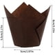 thumbnail image 4 of 150 piezas Moldes para muffins Molde de tulipán de papel Moldes para hornear Moldes para cupcakes Molde para muffins capas intermedias Envoltura Moldes para hornear para cupcakes Muffi Jormftte LKX-1318, 4 of 7