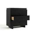 thumbnail image 5 of Art of Nursery by Storkcraft Kyoto 3 Drawer Chest with Infant Changing Topper, Black, 5 of 15