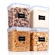 thumbnail image 1 of Contenedores de almacenamiento de alimentos Vtopmart 2.5 L (84.5 oz) 4 piezas azules, 1 of 7