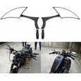 thumbnail image 2 of Chrome Motorcycle Spear Blade Rear View Mirrors for Davidson Cruiser Choppers Bobber Bike, 2 of 7