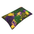 thumbnail image 3 of Junzan Mardi Gras7 Pillow Cases Standard Size, With Envelope Closure Bed Pillow Cases,16"X24" Inches, 3 of 9