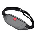 thumbnail image 1 of Bolso informal, riñonera, bolso de mensajero para hombre, bolso de pecho multifuncional, bolso para teléfono móvil para hombre, gris, 1 of 5