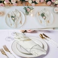 thumbnail image 3 of Cloth Napkins Set of 6 - 20x20 Inches, Golden Marble Washable Reusable Table Napkins, Abstract Modern Minimalist Art Soft & Absortbent Dining Napkin for Party Wedding Hotel Restaurant, 3 of 9