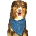 thumbnail image 5 of Dog Bandanas, Blue star print Adjustable Dog Scarf Triangle Bib Handkerchief Accessories for Small Medium Large Dogs, Cats, Pets, 5 of 6