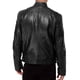 thumbnail image 4 of Chaqueta de cuero ajustada con cuello alto para hombre, bolsillo con cremallera, chaqueta decorativa de cuero de pu para motorista para hombre, 4 of 6