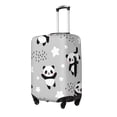 thumbnail image 2 of Naloa PandasBetween Clouds and Stars Elastic Suitcase Protector, Travel Suitcase Protector Cover Fits 18-32in Suitcase - Small, 2 of 9