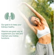 Puregen Labs Kidney-Vite | Premier Kidney, Renal Support | Non-GMO, Gluten-Free, No Artificial Color Additives - 100 Vegetarian Tablets