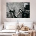 thumbnail image 2 of Elephant Stock Strength Training Equipment Wall Art - Horizontal Canvas Wall Art - Hallway Wall Decor - Sports Canvas - Black And Gray Decor - 51" x 34", 2 of 8