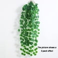 thumbnail image 2 of 37.4 Inch Artificial Hanging Vine with Hook – Realistic Fake Ivy & Grape Leaf Garland for Wall Decor – Silk-Like Faux Greenery for Indoor Outdoor, Wedding, Office & Home, 2 of 6