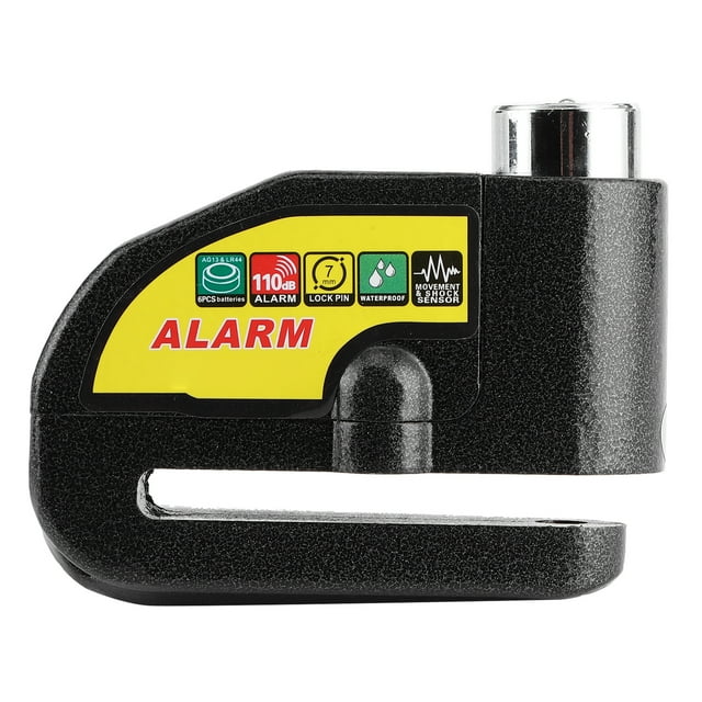 Alarma De Seguridad, Bloqueo De Alarma De Freno De Rueda De Motocicleta, Bloqueo De Freno De Disco De Rueda Para Motocicleta, Bicicleta De Carretera, Bicicleta Eléctrica