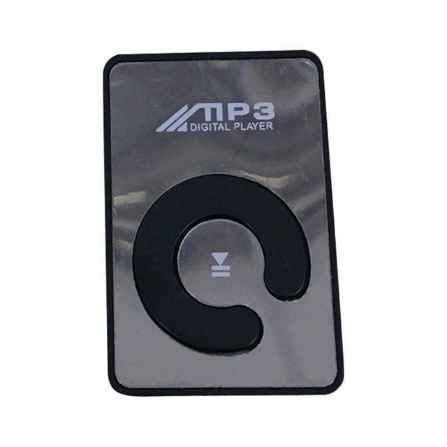 POINTERTECK Mini Lecteur MP3 Miroir Prise en Charge Carte TF Pince USB Sports Course Musique Baladeur pour Étudiant