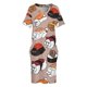 thumbnail image 3 of Sushi Poodle-vestido de noche holgado con bolsillos para mujer ropa de verano vendaje, 3 of 6