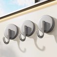 thumbnail image 5 of Suction Cup Hooks For Shower Heavy Duty Shower Hooks Removable Suction Cup Hangers For Wall Glass Tile Donation Bathrobe And Bathroom Towel Hooks, 5 of 7