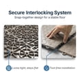 thumbnail image 5 of FlooringInc Nitro Garage Floor Tiles, Coin Pattern, Interlocking, Sahara Sand, 12"x12", 1 pack, 1 sq/ft, 5 of 11