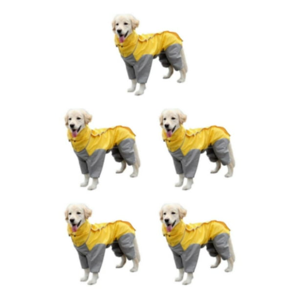 Chubasquero impermeable para perros Methold chaqueta para lluvia y nieve reflectante