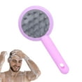 thumbnail image 5 of Shampoo Brush Scalp Massager, Hair Massager Head Scrubber Scalp Brush, Wet, Dry Manual Scalp Care Brush, Silicone Shower Hair Brush, Soft Comb for Women, 5 of 9