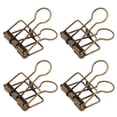 thumbnail image 3 of Paper Binder Clips, Binder Clips Strong Clamping Force  For Certificates, 3 of 7