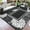Black, variant on Yesurprise 9'x12' Reversible Outdoor Area Rugs - Waterproof Floral Border Design, Indoor/Outdoor Use for Patio, RV, Camping - Black and White
