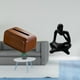 thumbnail image 2 of Organizador De Servilletas Y Pañuelos De PP, Rectangular, Multifuncional, Con Estatua De Pensador Abstracto, Decoración Para Cocina, Coches, Mesa, Sala De Estar, Estantería De Oficina,, 2 of 8