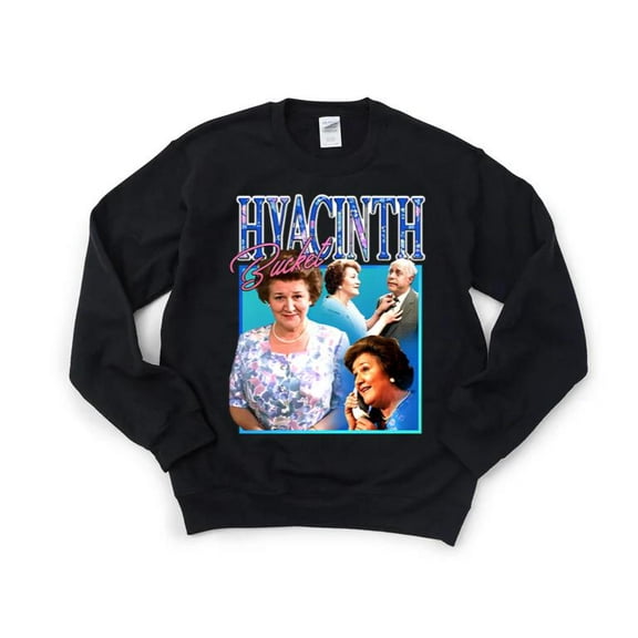 Hyacinth Bucket Keeping Up Appearances Funny Mrs Bucket Retro 90s TV Show Sweatshirt, for men & women, up to size 5XL