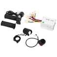 thumbnail image 2 of Controlador de velocidad del Motor cepillado de 24V y 250W, empuñadura del acelerador del faro con cerradura y llaves para bicicleta eléctrica y Scooter, 2 of 12