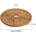 thumbnail image 2 of 3 Pcs Coconut Fibers Mulch Ring Tree Protector Mat, Coco Coir Tree Protection, Tree Ring Mats Tree Disc Plant Cover for Indoor or Outdoor, 2 of 7
