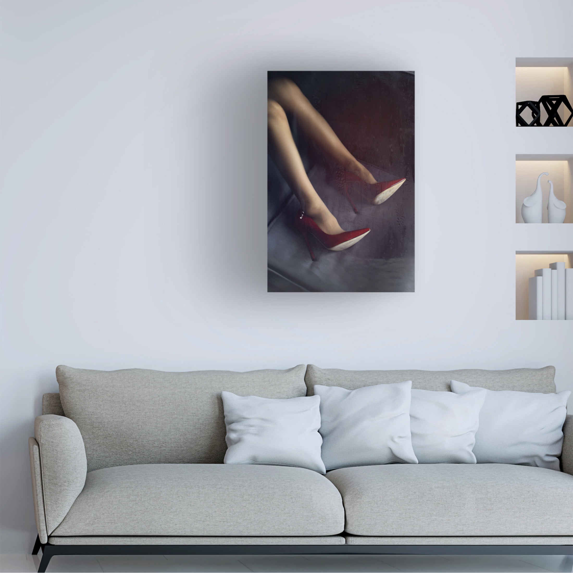 Trademark Fine Art Erik Schottstaedt Afternoon Coffee Canvas Wall Art