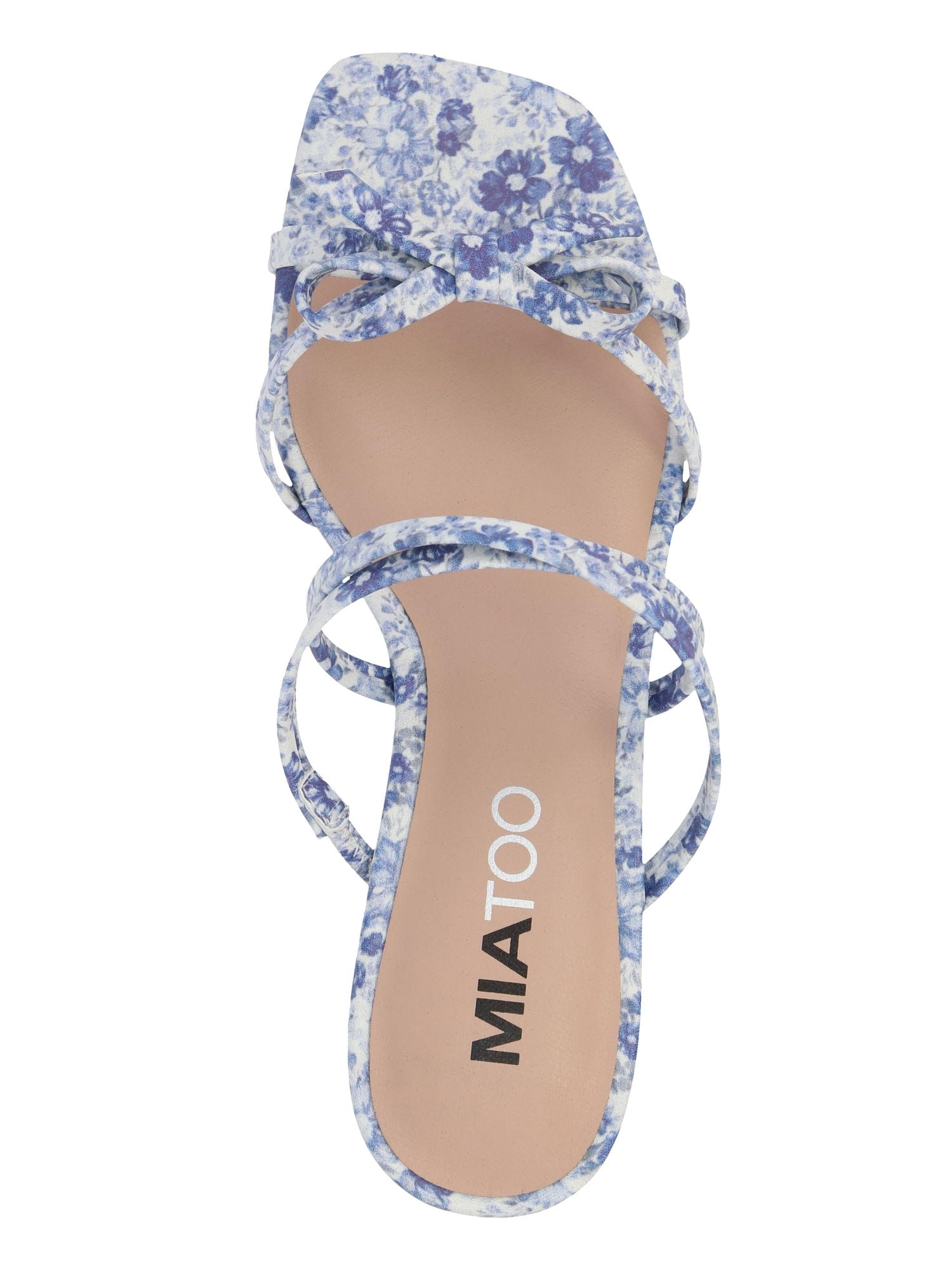 Mia Too Women's Strappy Kitten Heel Sandal