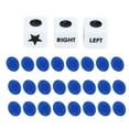 thumbnail image 2 of Dados de centro izquierda derecha, juego de dados con fichas de dados, juego de dados de centro izquierda derecha, juego de dados de centro izquierda derecha, experiencia incomparable, 2 of 12