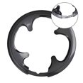 thumbnail image 7 of Fancy 42/44T Road MTB Bike Riding Sprocket Cranksets Chainring Guard Protector 8 Holes Black, 7 of 7