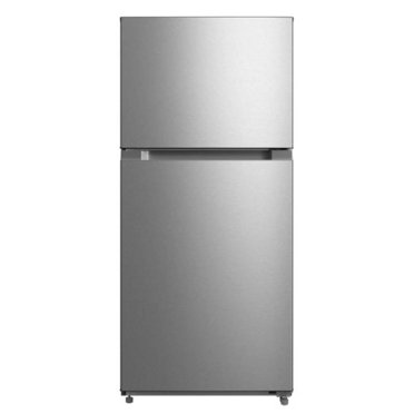 Avanti FF14D3S 14 Cu. Ft. Stainless Steel Top Freezer Refrigerator