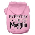 thumbnail image 5 of Pet Dog  Cat Hoodie Screen Printed, "Everyday I'm Mugglin", 5 of 10