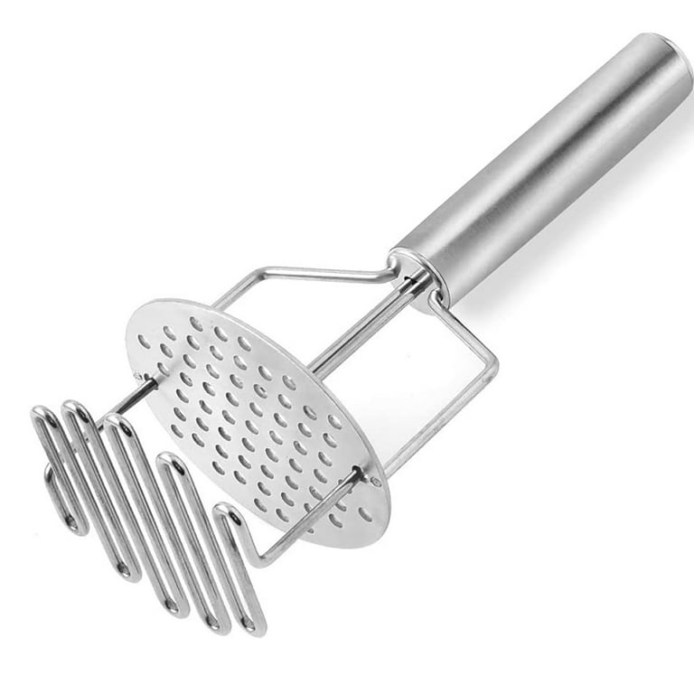 Heavy Duty Potato Masher, Stainless Steel Integrated Masher Kitchen Tool &  Food Masher/ Potato Smasher, Perfect for Bean, Vegetable, Fruits, Baby  Food, Avocado, Meat 