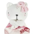 thumbnail image 6 of Modern Moments by Gerber Baby & Toddler Girl or Boy Plush Security Blanket, Pink Bear, 6 of 13