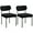Black-2, variant on Hommpa Boucle Dining Chairs Modern Upholstered Kitchen Dining Chairs Set of 2 Beautiful Dining Room Side Chair for Dining Living Room Bedroom,Black