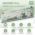 thumbnail image 2 of Teclado mecánico RK ROYAL KLUDGE R98 Pro Creamy RGB, 2 of 9