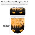 thumbnail image 7 of HELLHERO Haunted House Night Toilet Lid Cover and Toilet Tank Lid Cover, Easy to Clean Reusable Elastic Fabric Toilet Seat Covers, 7 of 7