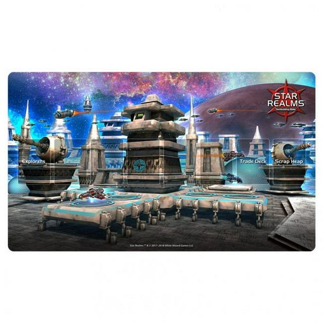 White Wizard Games WWG033 Star Realms Ion Station Play Mat