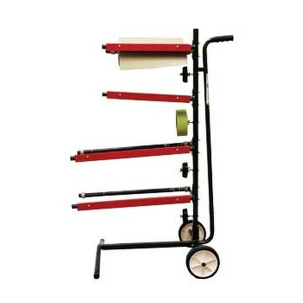Auto Body Shop Masking Roll Paint Paper Tape Dispenser Stand Tool