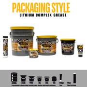 Lubricant Grease Superkote 2000 Multipurpose / Lithium Complex / Lubricant /EP/ High Temp / Automotive / Construction / Industry / White / 1lb
