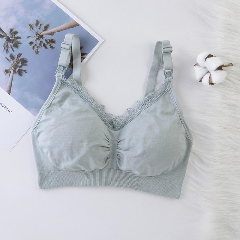 MELENECA Women's Breastfeeding Lightly Padded Plus Size Underwire