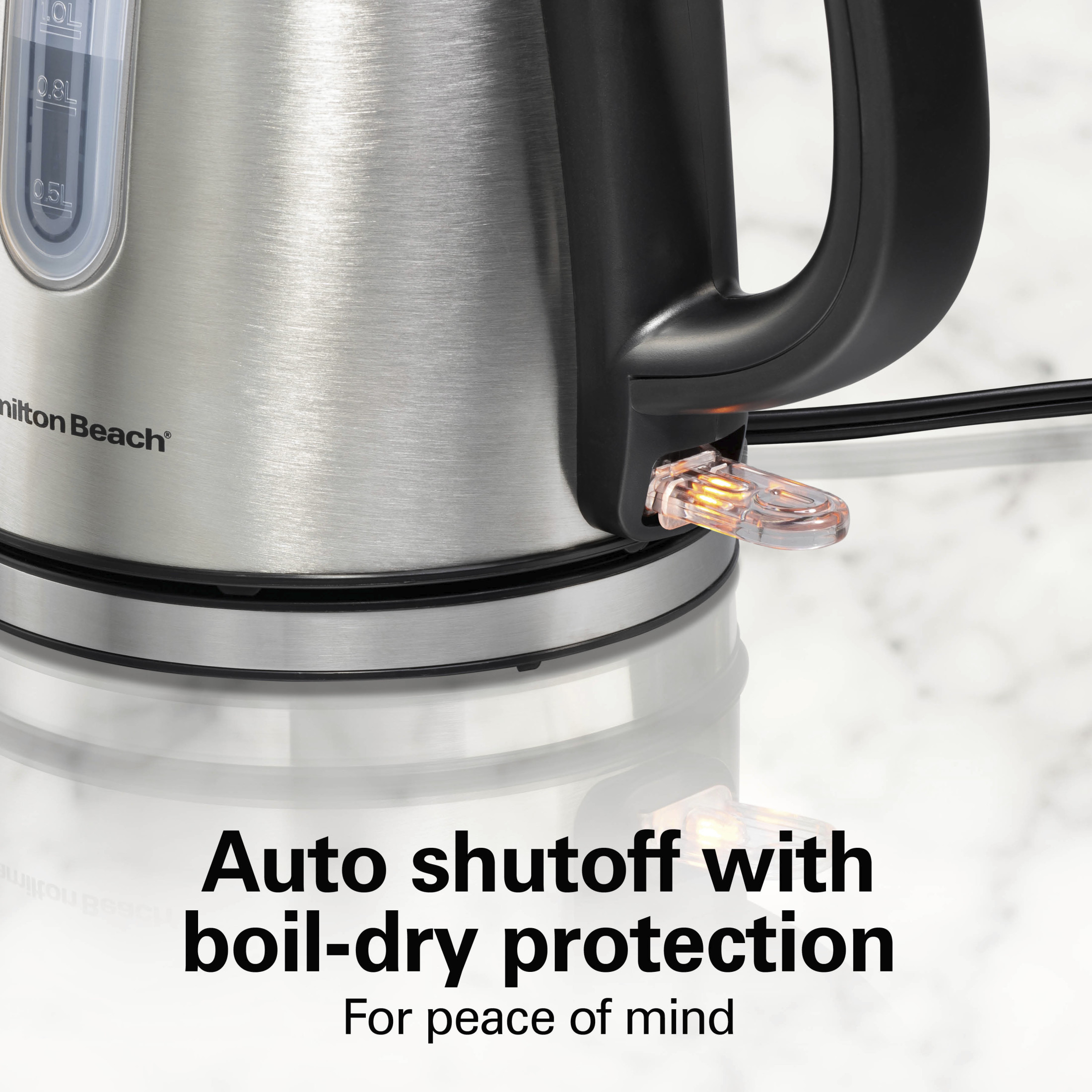 Hamilton Beach 1.2L Electric Kettle with Auto Shut-Off photo 4