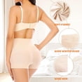 thumbnail image 4 of Womens Seamless Shaping Boyshorts Panties Tummy Control Underwear Slimming Shapewear Shorts, 4 of 14